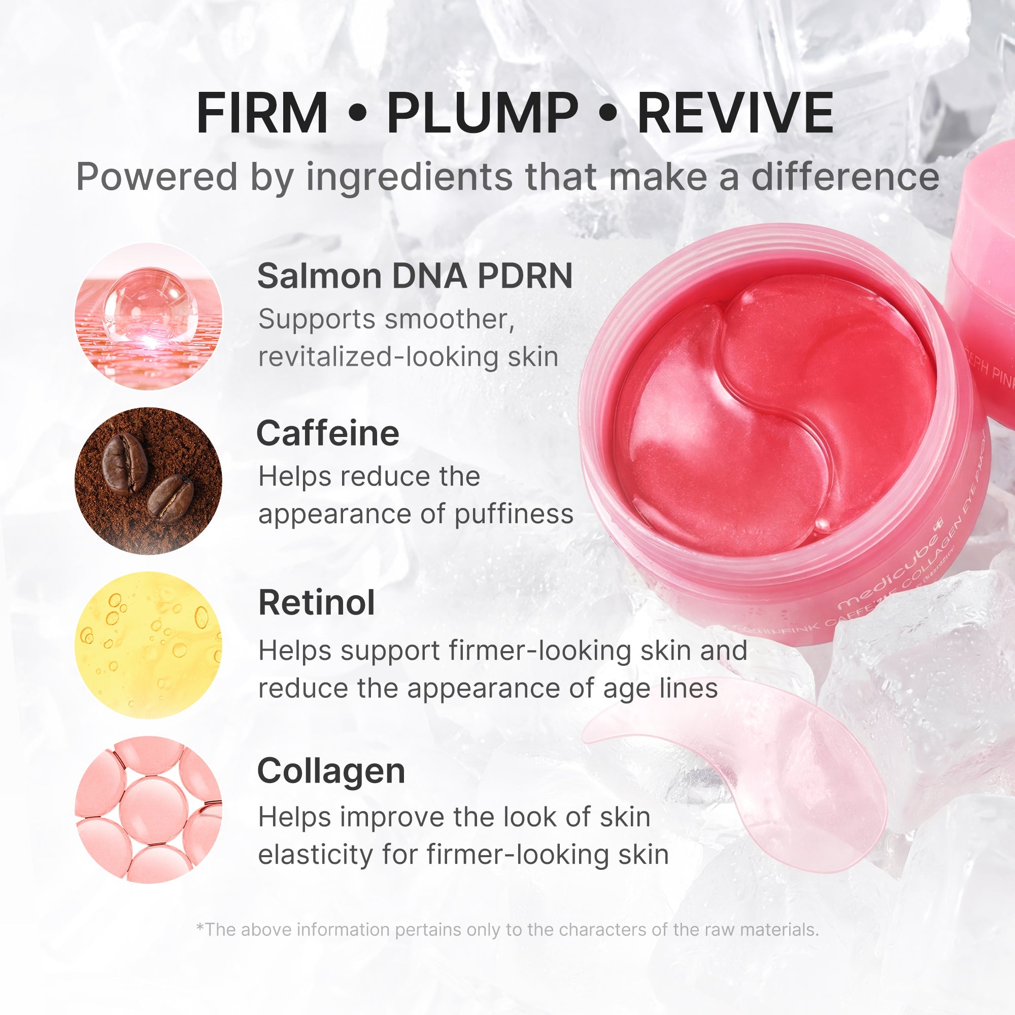 PDRN Caffeine Collagen Eye Patch - Refresh with Polish