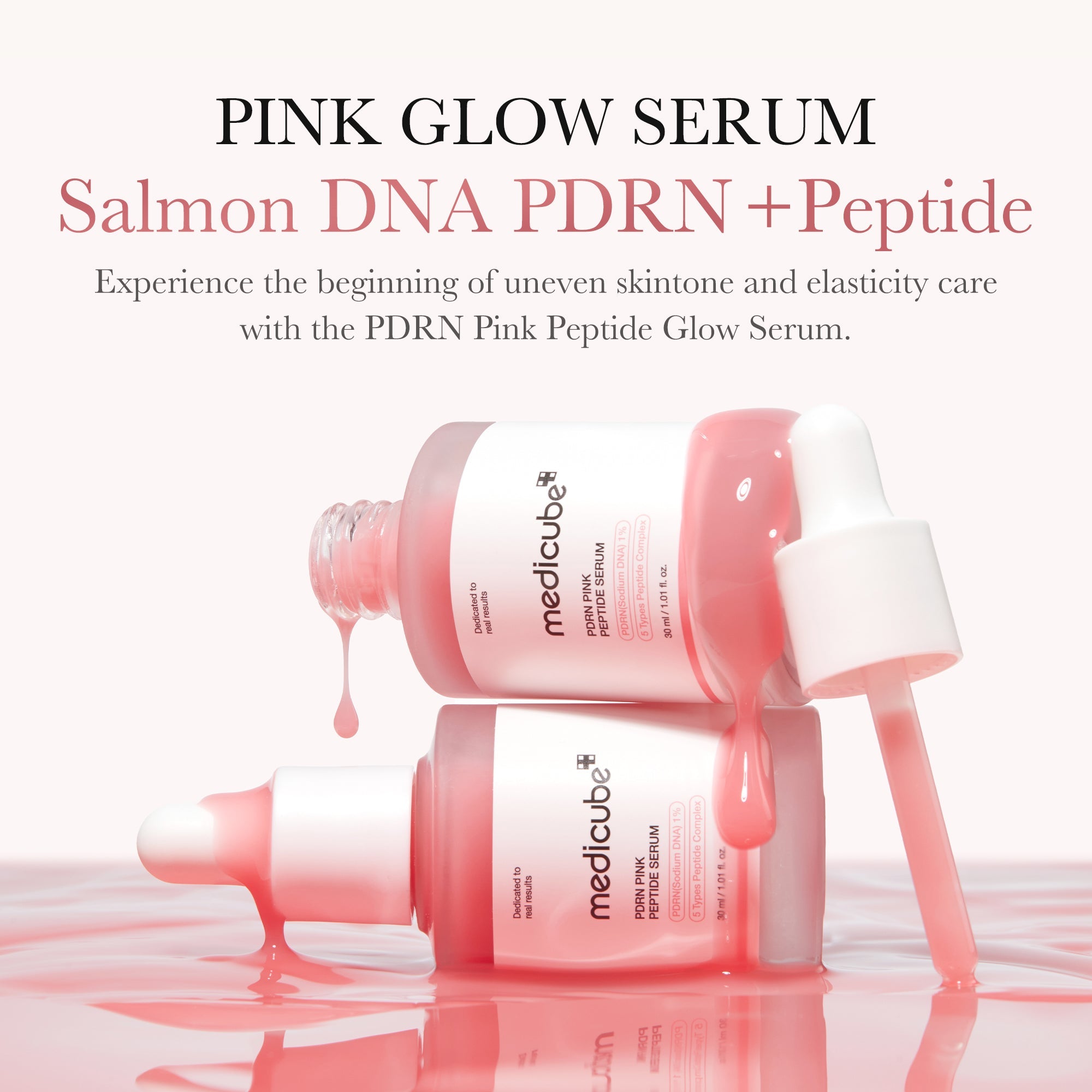 PDRN Pink Glow Home Aesthetic Full Set - Clean Glow in Hand