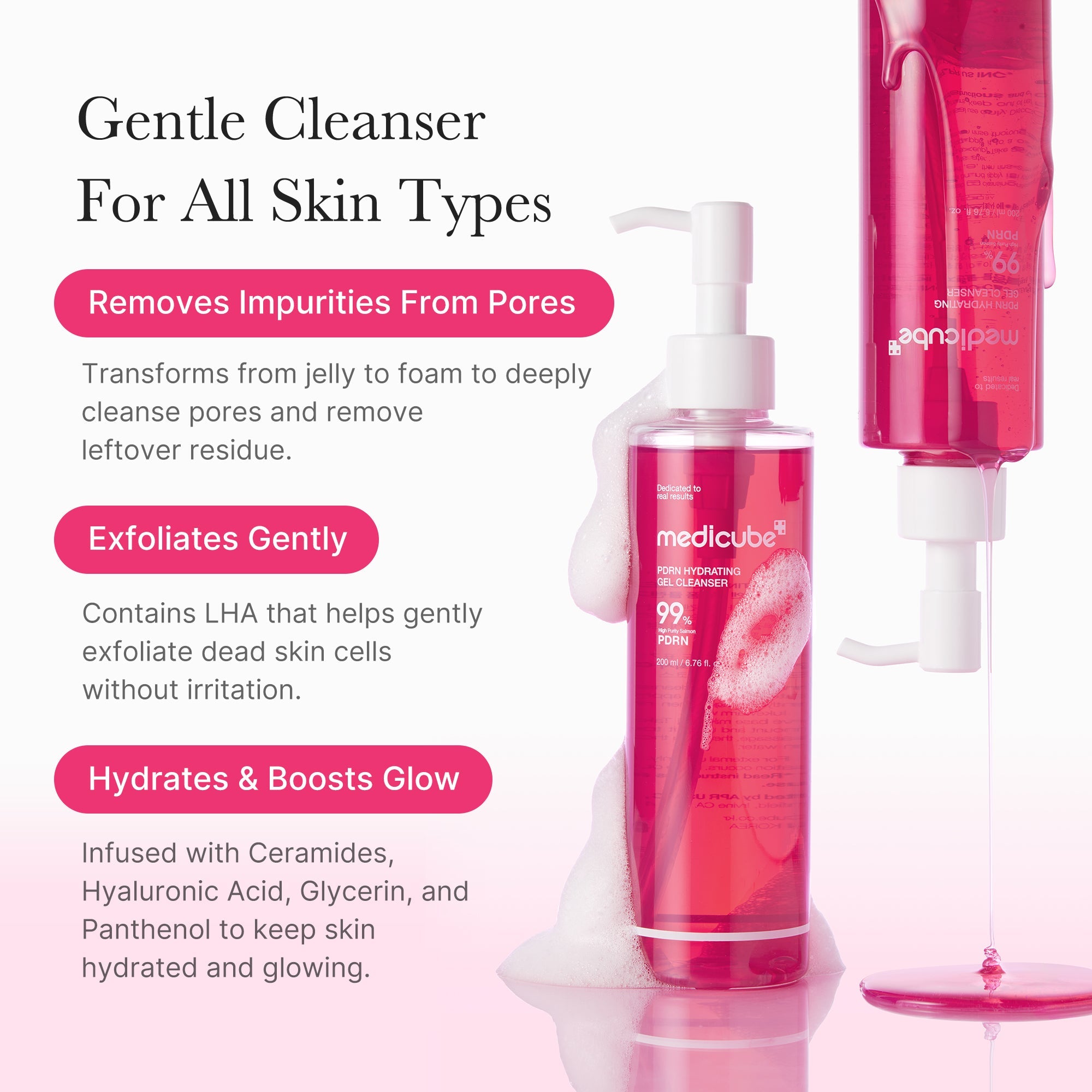 [GIFT] PDRN Pink Gel Cleanser - A Better Beauty Routine