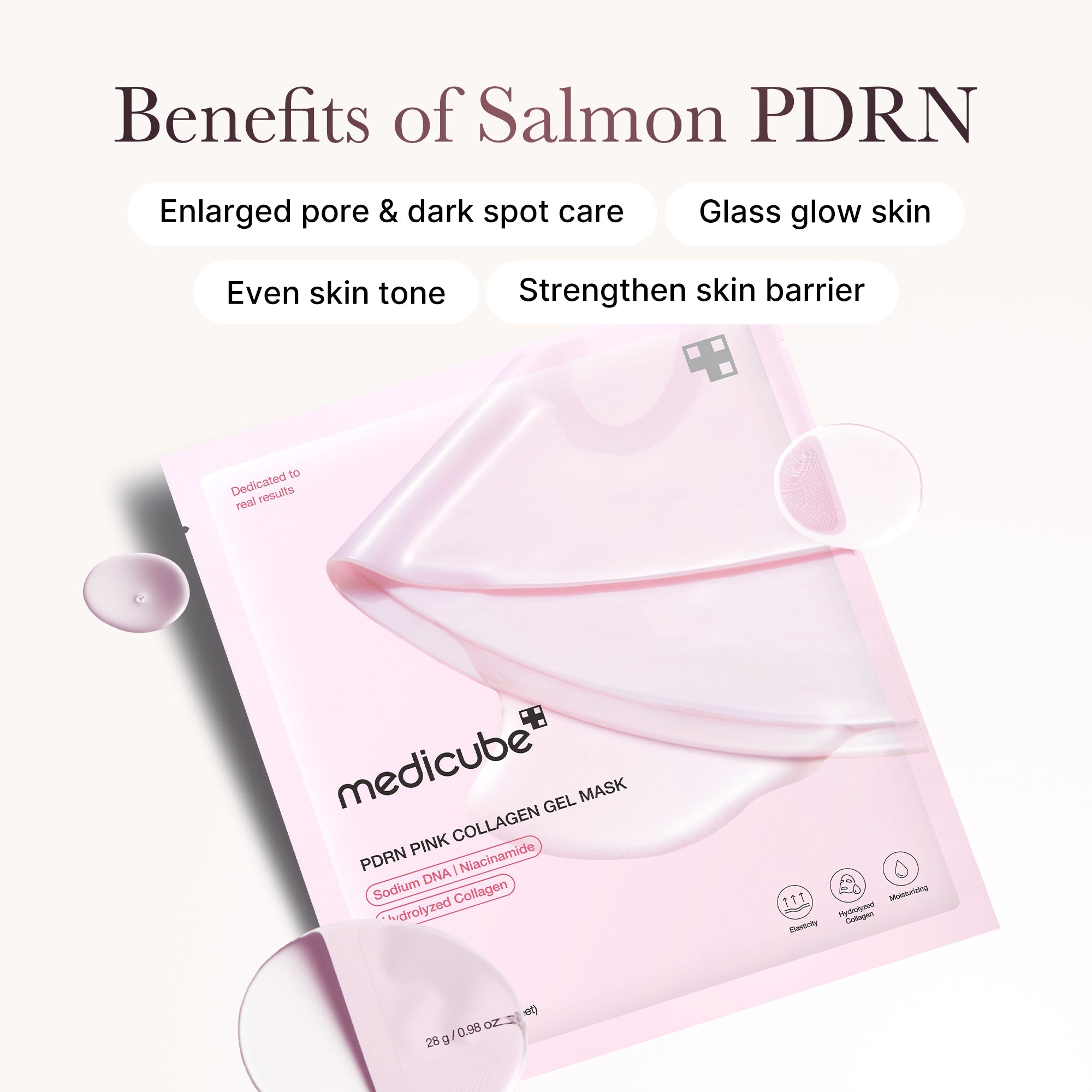 [Subscr.] Salmon PDRN Pink Collagen Jelly Gel Mask - The Night Care Edit