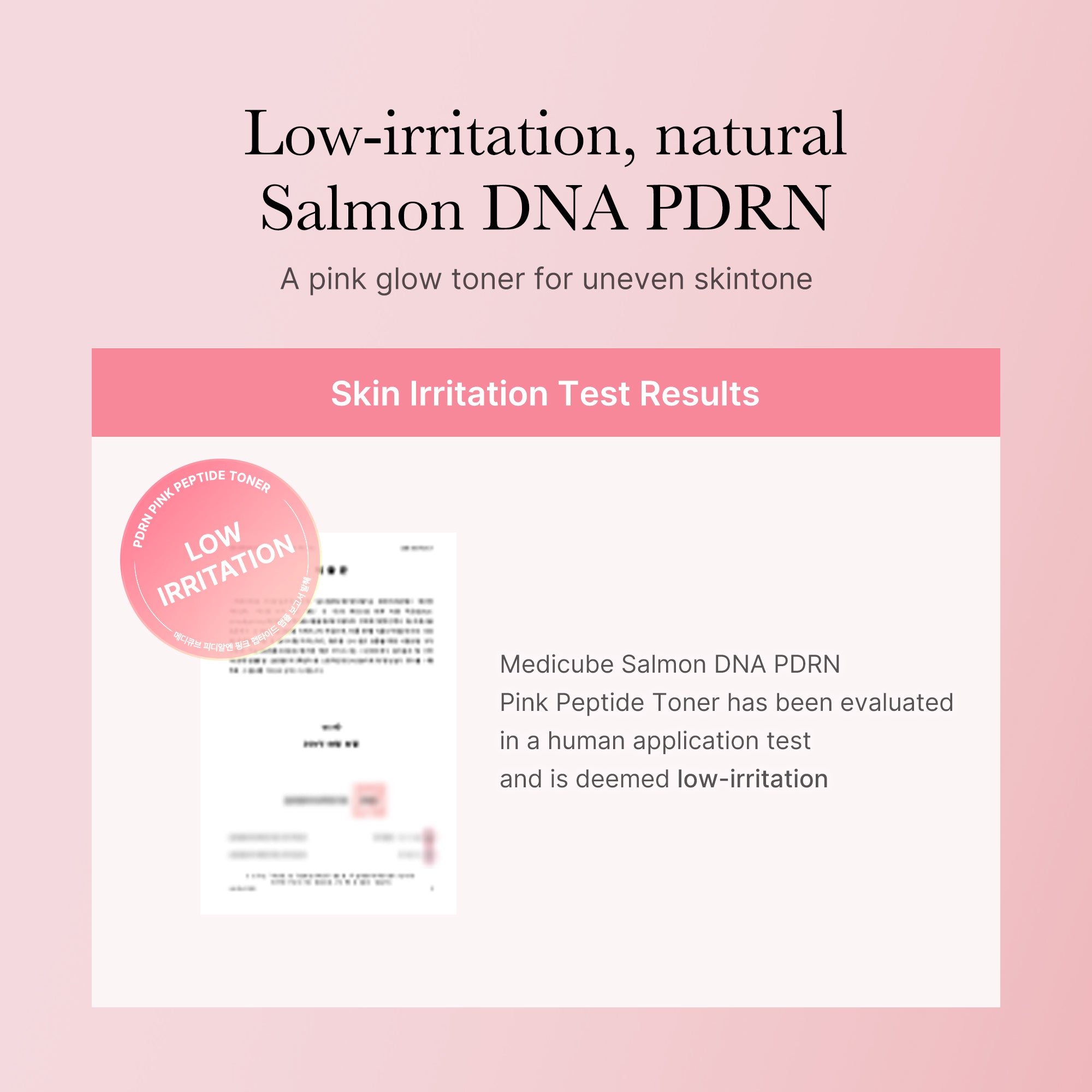 PDRN Pink Peptide Toner - Glow Care Upgraded