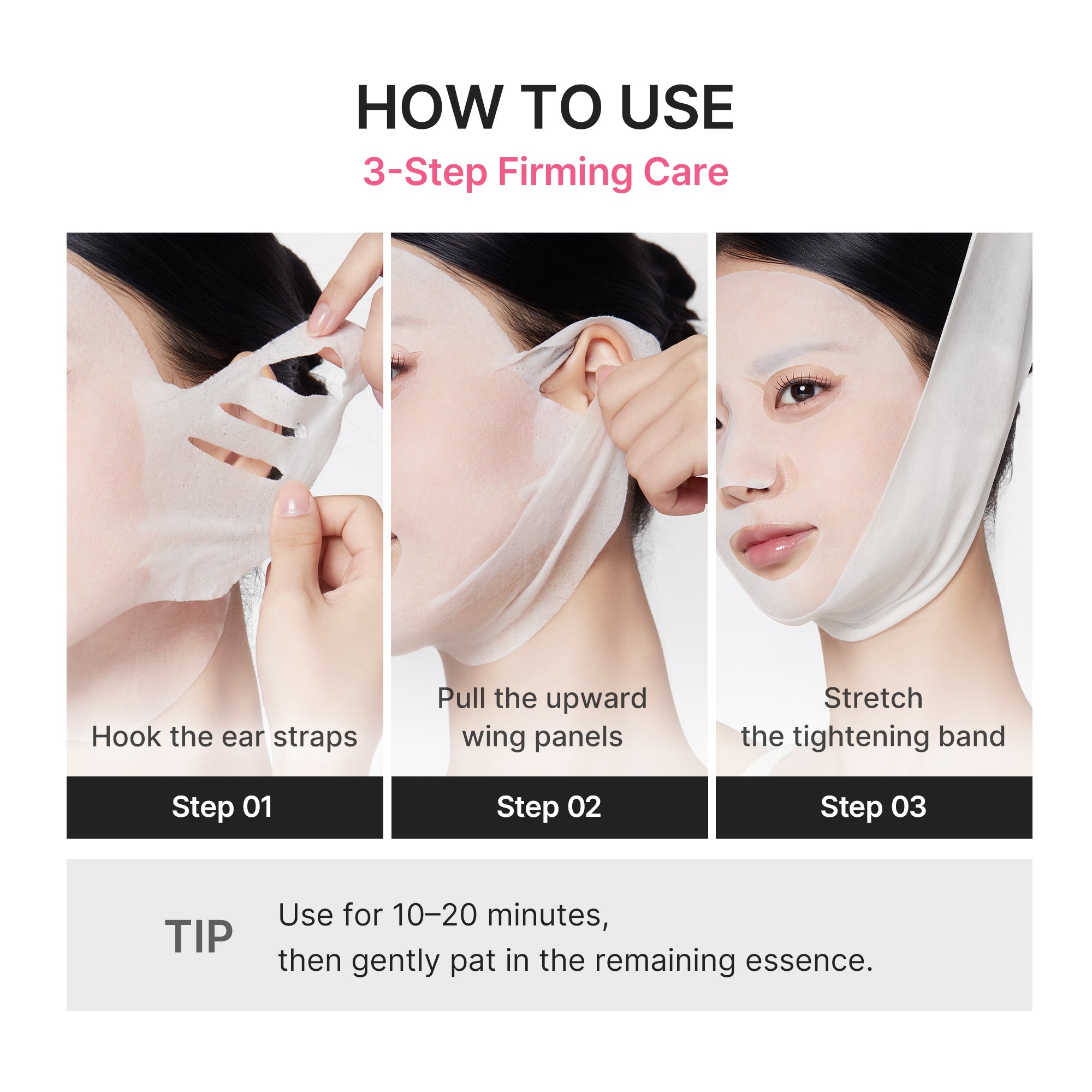PDRN Pink Tension Up Mask - For Clean Daily Beauty