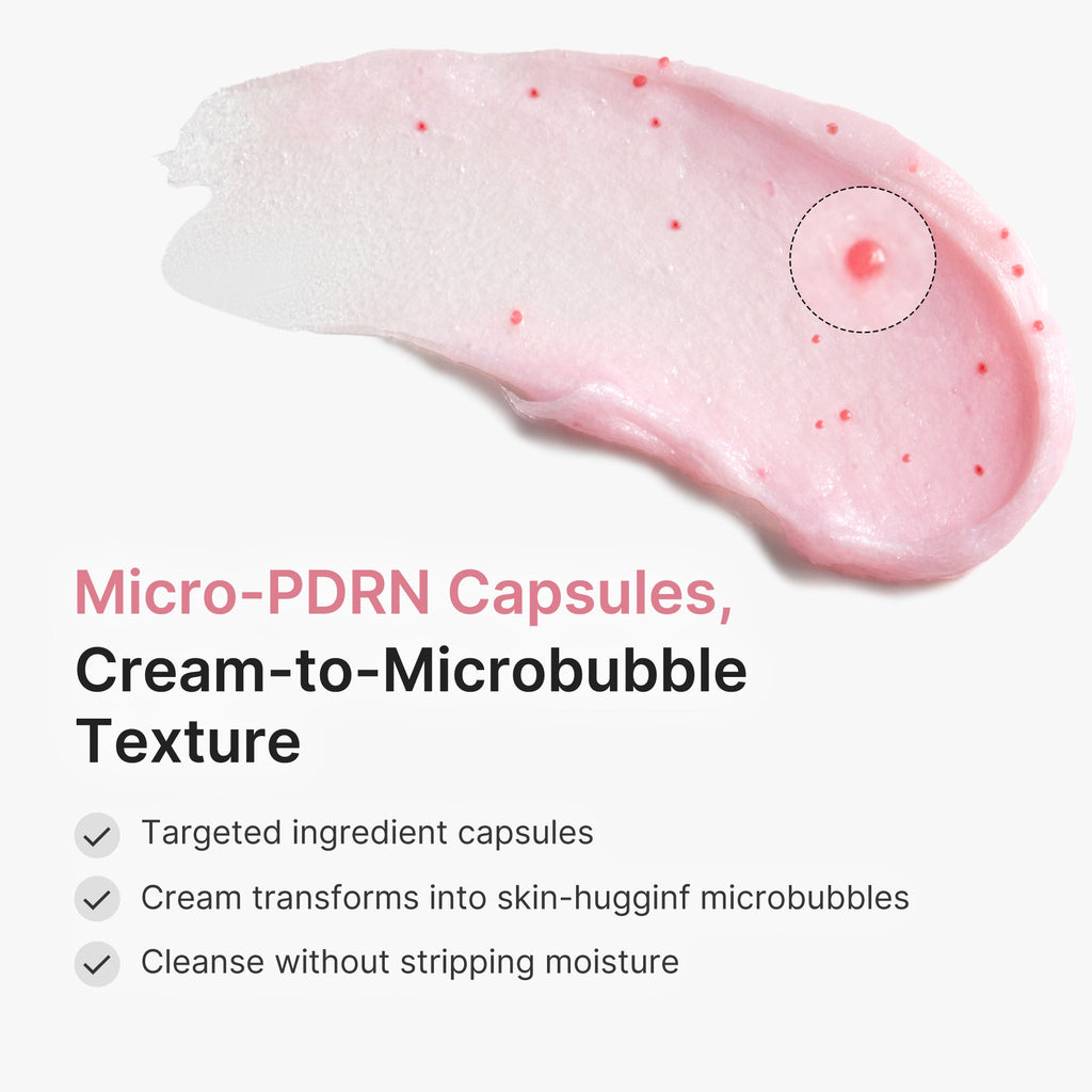 PDRN Pink Glutathione Capsule Foam Cleanser - Medicube Feel Daily