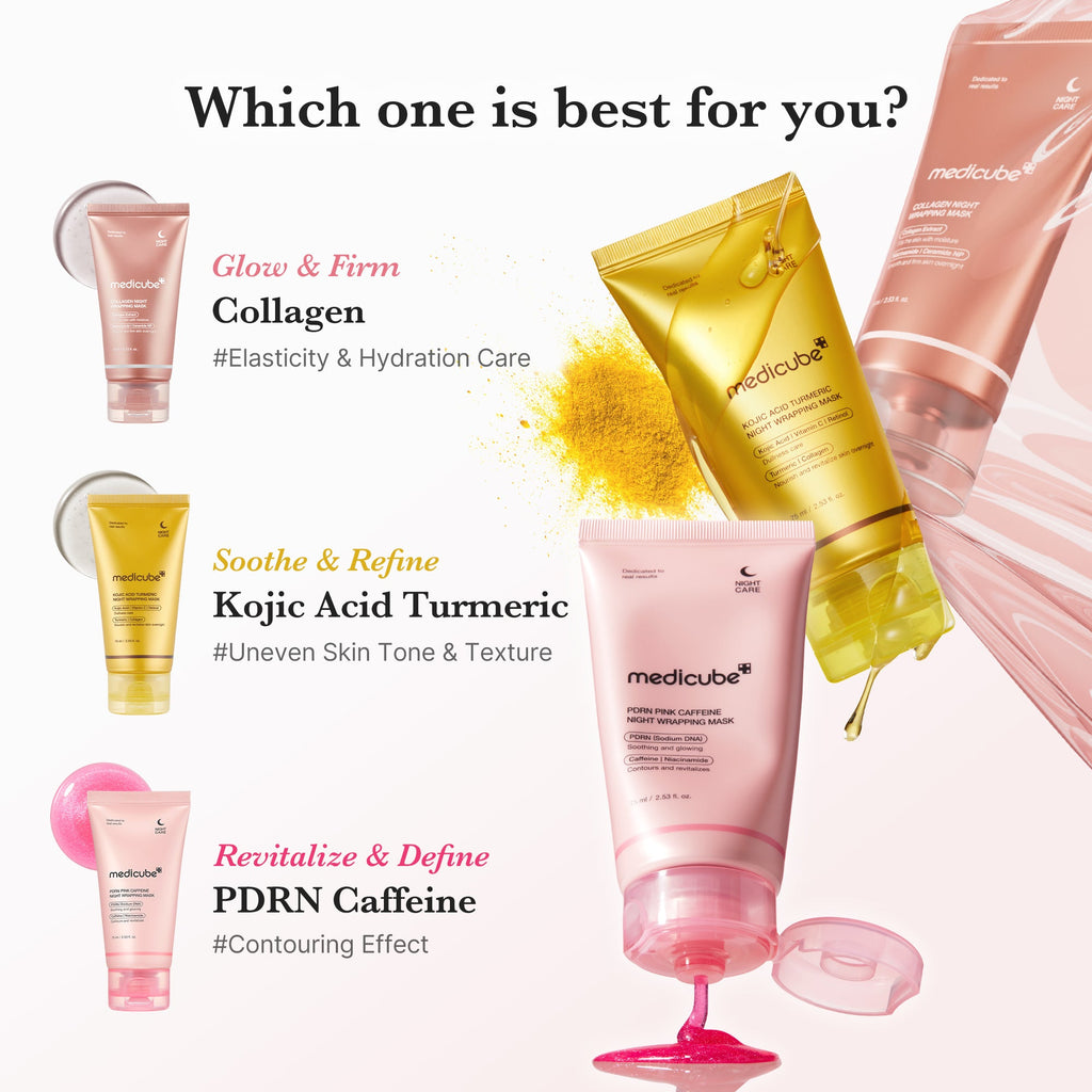 PDRN Pink Caffeine Overnight Wrapping Mask - Elevated Beauty Essential
