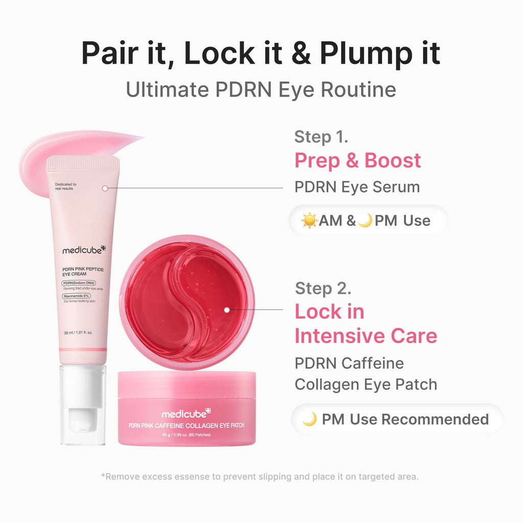 PDRN Caffeine Collagen Eye Patch - Refresh with Polish