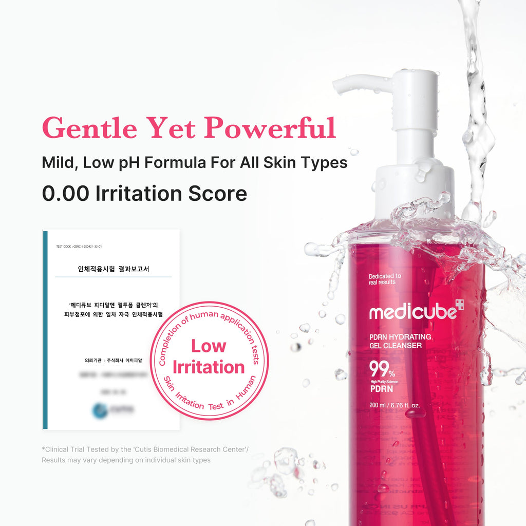 PDRN Pink Gel Cleanser - Elevated Skin Pick