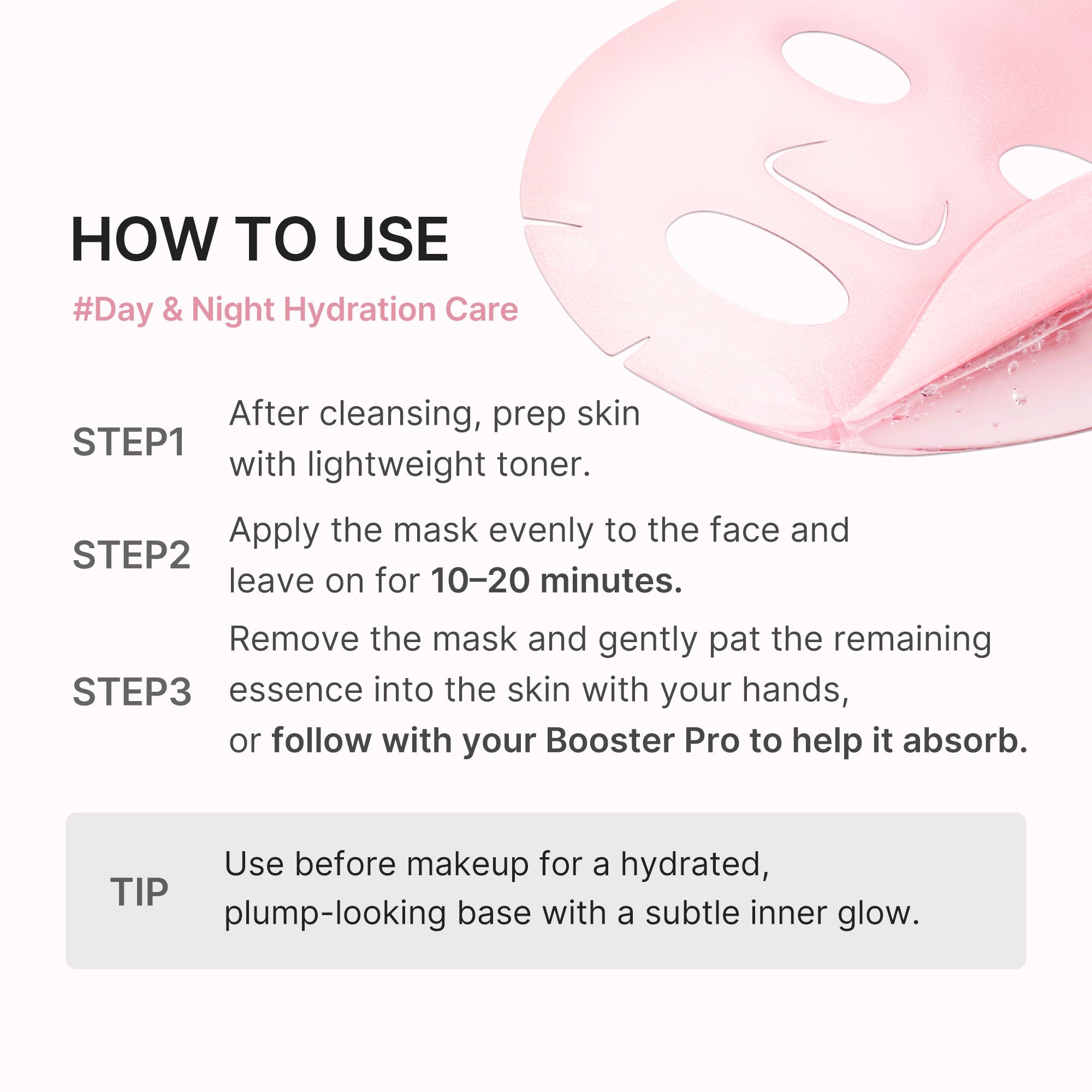 PDRN Pink Peptide Ampoule Mask - Effortless Medicube Care