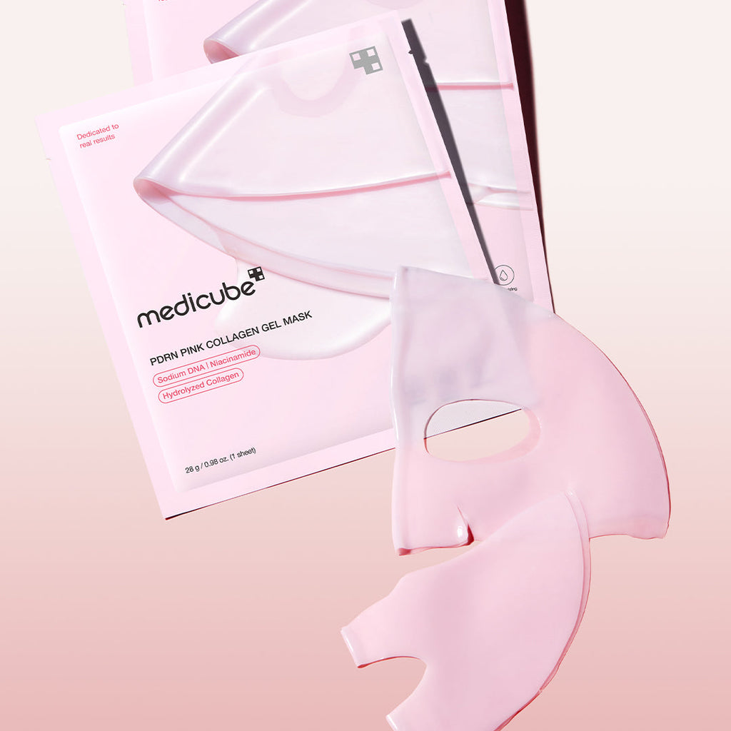 [GIFT] Salmon PDRN Pink Collagen Jelly Gel Mask (4ea) - Medicube. Glow. Repeat.