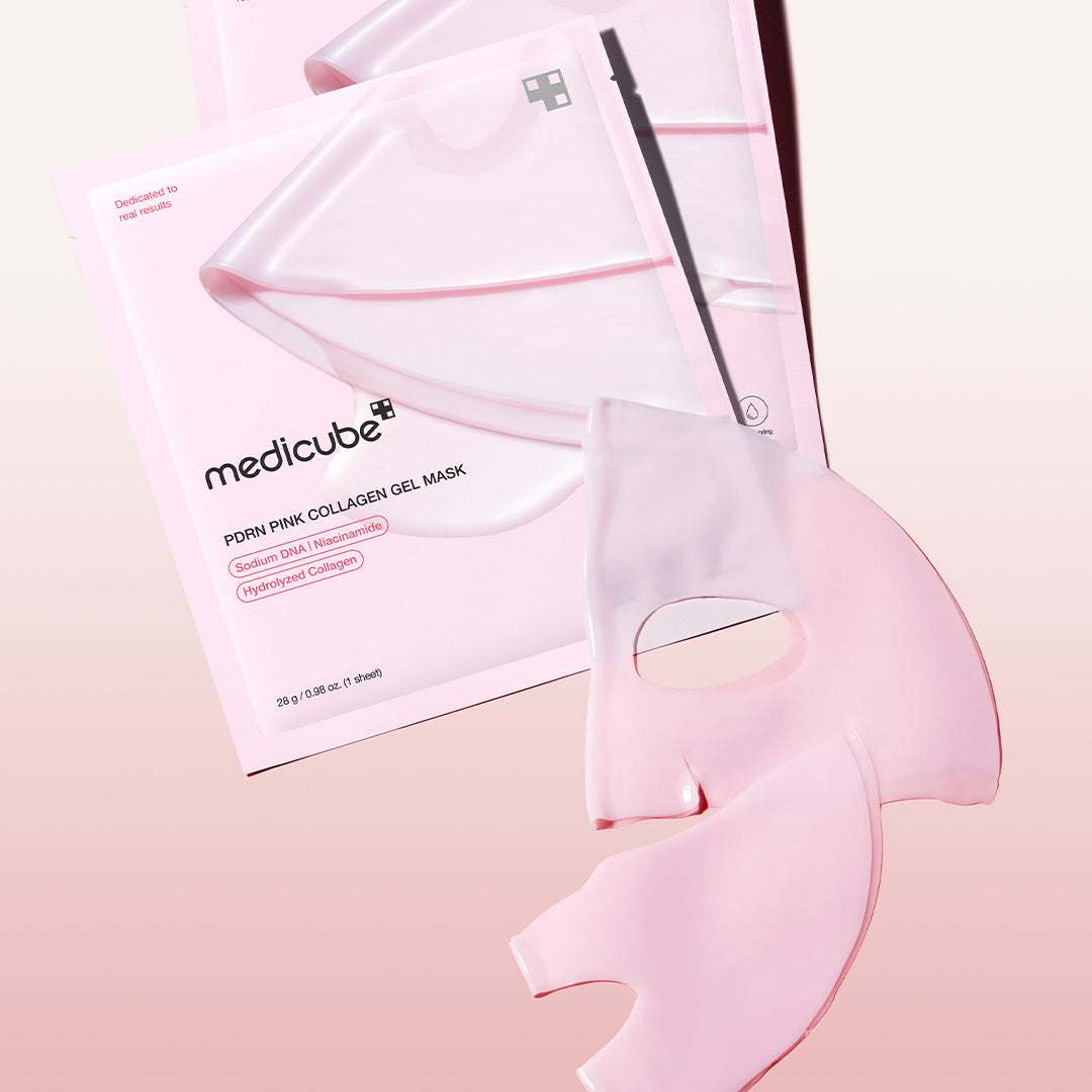 [GIFT] Salmon PDRN Pink Collagen Jelly Gel Mask (4ea) - Medicube. Glow. Repeat.