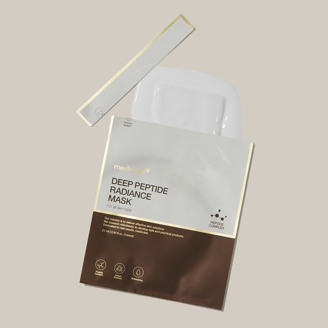🎁 [GIFT] Deep Peptide Radiance Mask (1ea) (100% off) - Refined Care in Hand