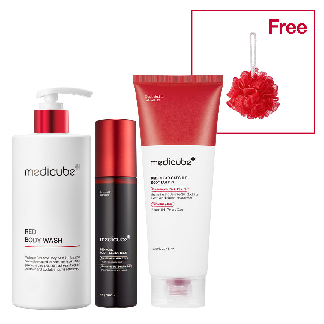 [GIFT] Red Glow Body Essentials - Elevated Routine Favorite