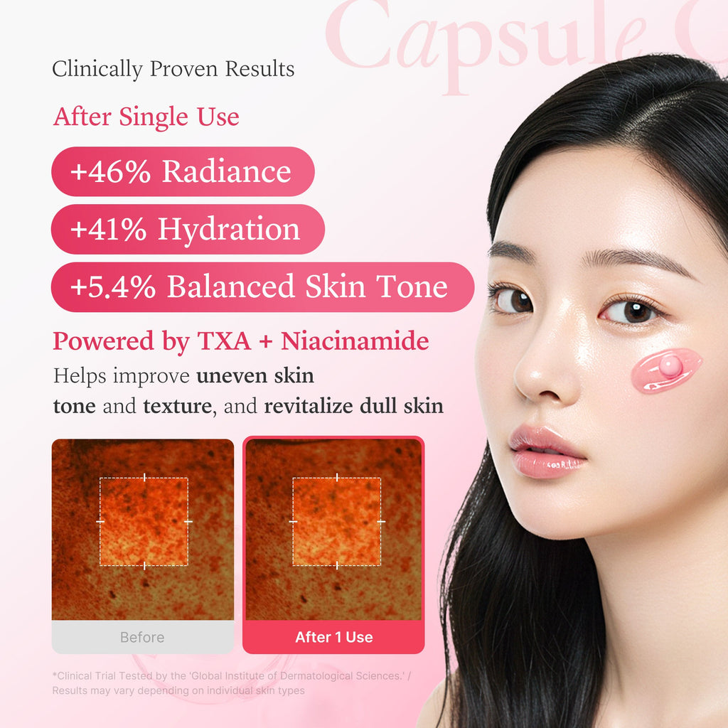 TXA Niacinamide Capsule Cream - Face Care That Moves
