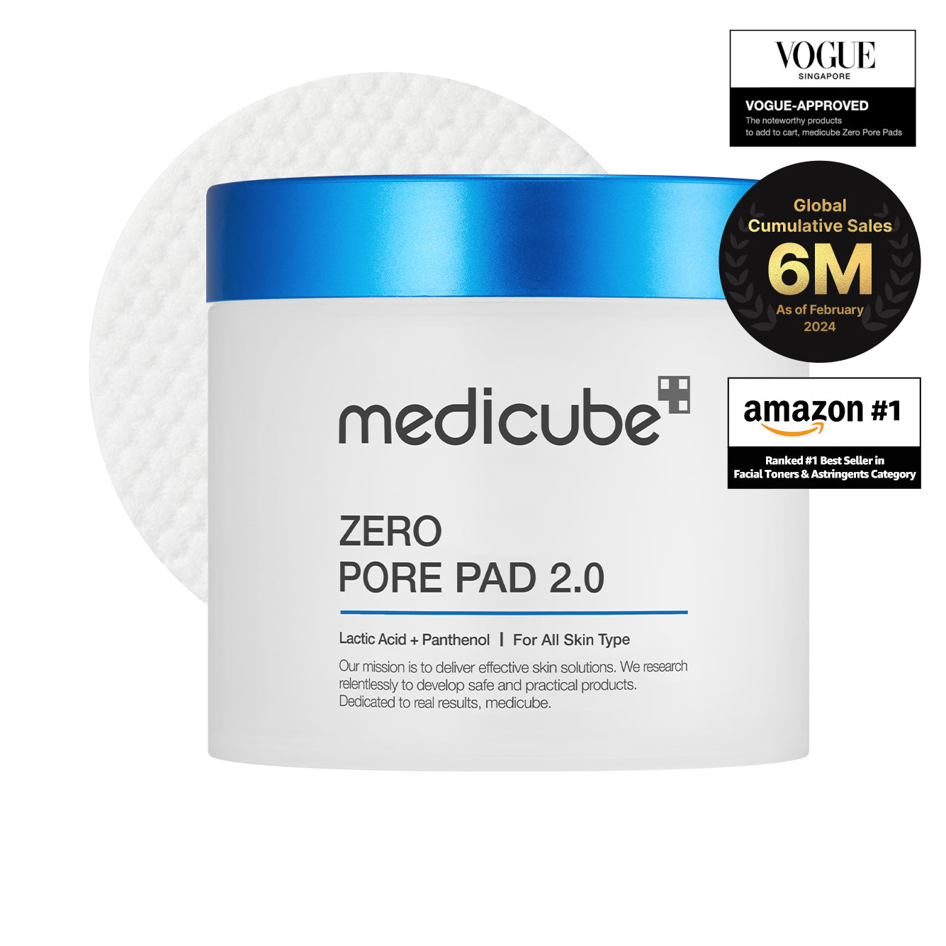 🎁 Zero Pore Pads (100% off) - The Medicube Skin Routine