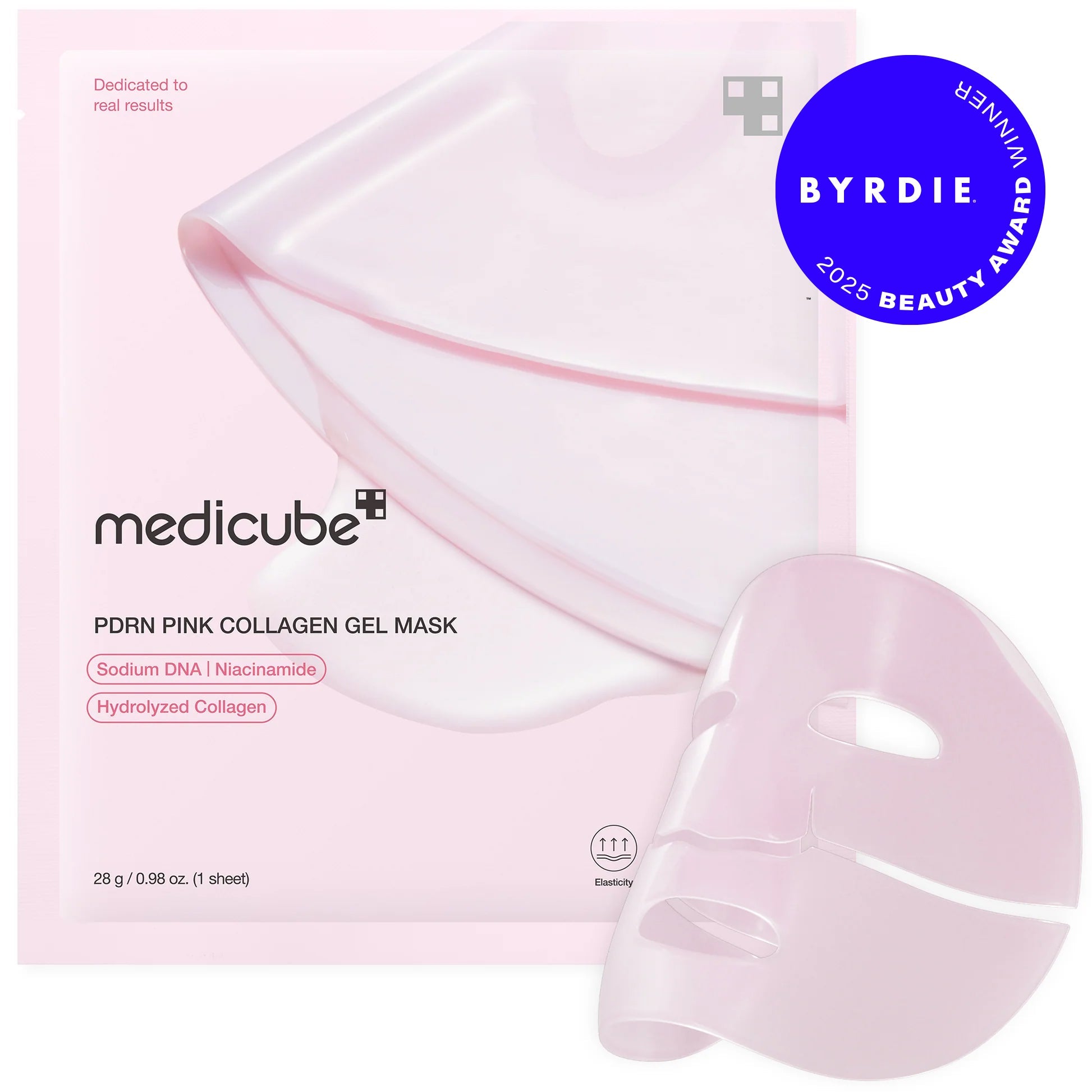 Salmon PDRN Pink Collagen Jelly Gel Mask - Simple Refined Glow