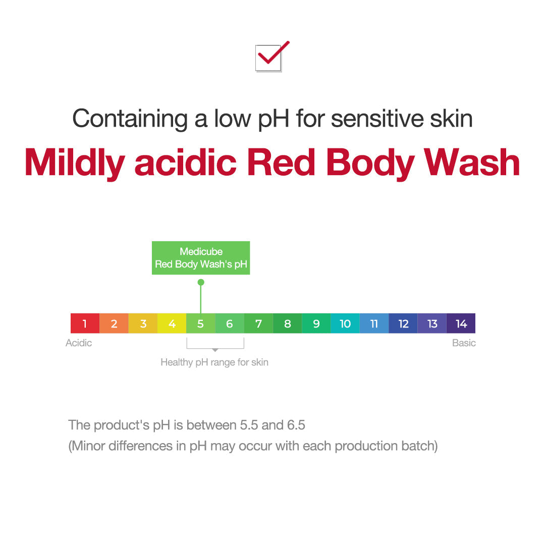 Red Body Wash - K Beauty Made Elegant